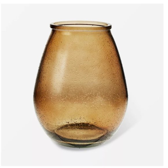 AMBER GLASS VASE - THRESHOLD - Picture 3 of 3